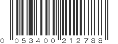 UPC 053400212788