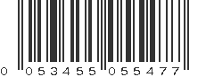 UPC 053455055477