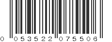 UPC 053522075506