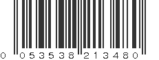 UPC 053538213480