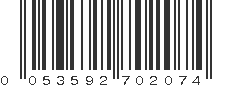 UPC 053592702074