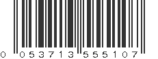 UPC 053713555107