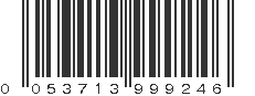 UPC 053713999246