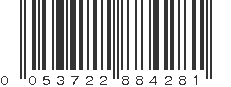 UPC 053722884281