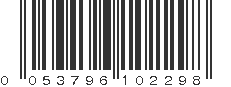 UPC 053796102298