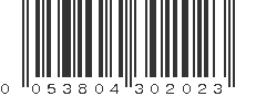 UPC 053804302023