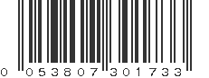 UPC 053807301733