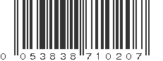 UPC 053838710207