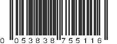 UPC 053838755116