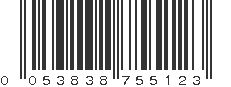 UPC 053838755123