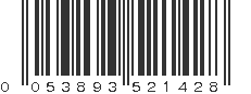 UPC 053893521428