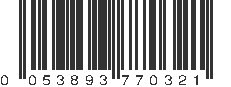 UPC 053893770321