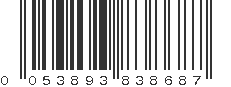 UPC 053893838687