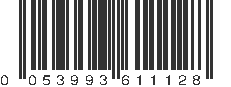 UPC 053993611128