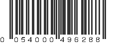 UPC 054000496288