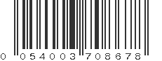 UPC 054003708678