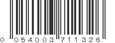 UPC 054003711326