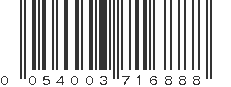 UPC 054003716888