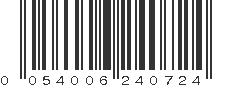 UPC 054006240724