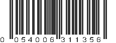 UPC 054006311356