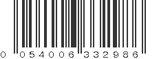 UPC 054006332986