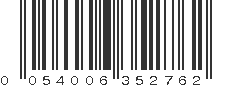 UPC 054006352762