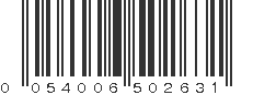 UPC 054006502631