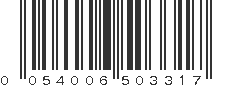 UPC 054006503317