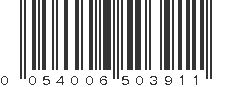 UPC 054006503911