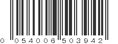 UPC 054006503942