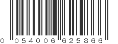 UPC 054006625866