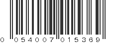 UPC 054007015369