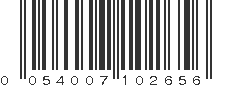 UPC 054007102656