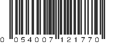 UPC 054007121770