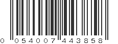 UPC 054007443858