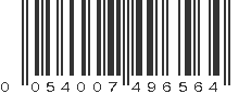 UPC 054007496564