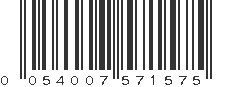 UPC 054007571575