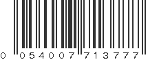 UPC 054007713777