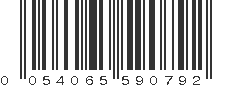 UPC 054065590792