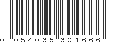 UPC 054065604666