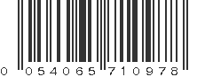 UPC 054065710978