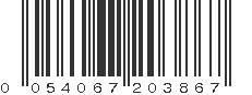 UPC 054067203867