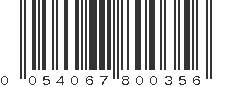 UPC 054067800356