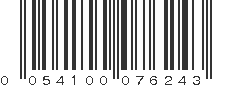 UPC 054100076243