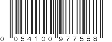 UPC 054100977588