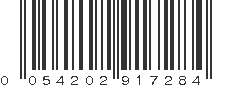 UPC 054202917284