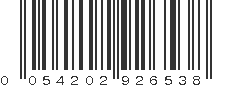 UPC 054202926538