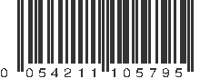 UPC 054211105795