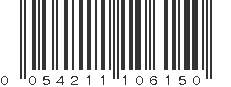 UPC 054211106150