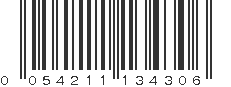 UPC 054211134306